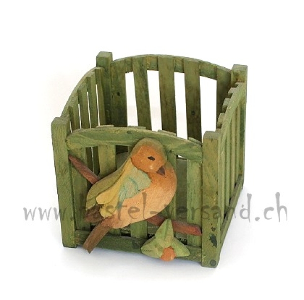 Holzkistli mit Vogel (2Stk.)
