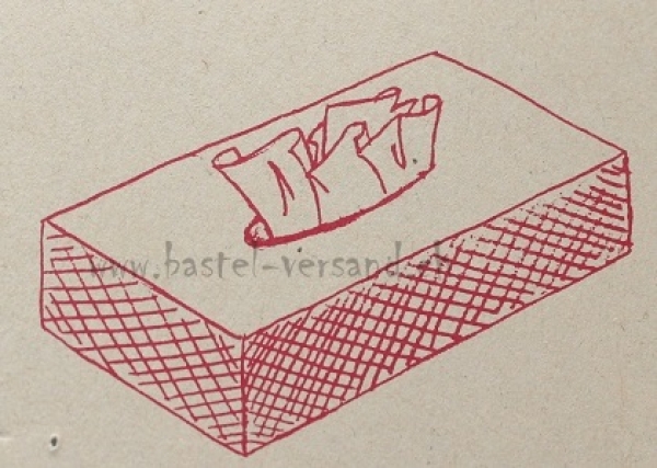 le cartonnage "Kleenex" Schachtel (2Stk.)