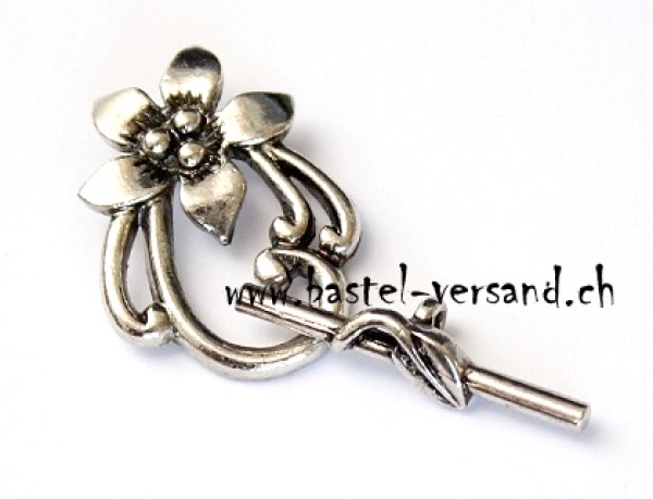 Knebelverschluss Blume