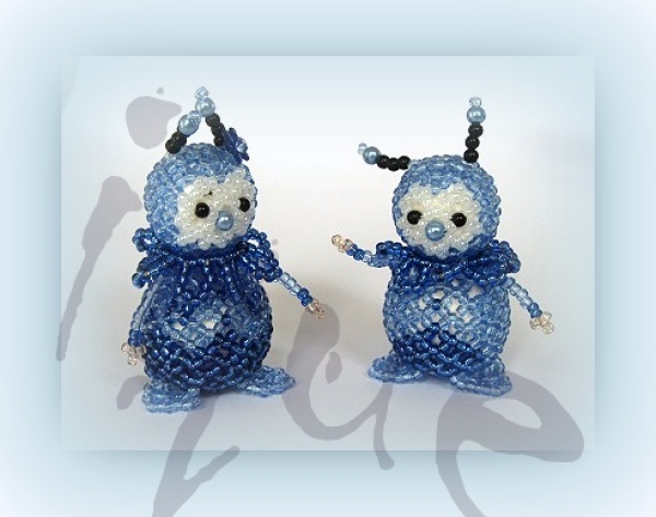 Herr und Frau Knöllchen (blau)