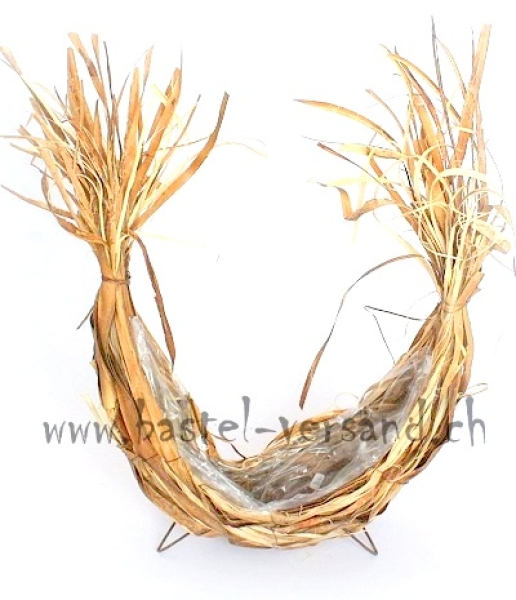 Korb "Halbmond" natur