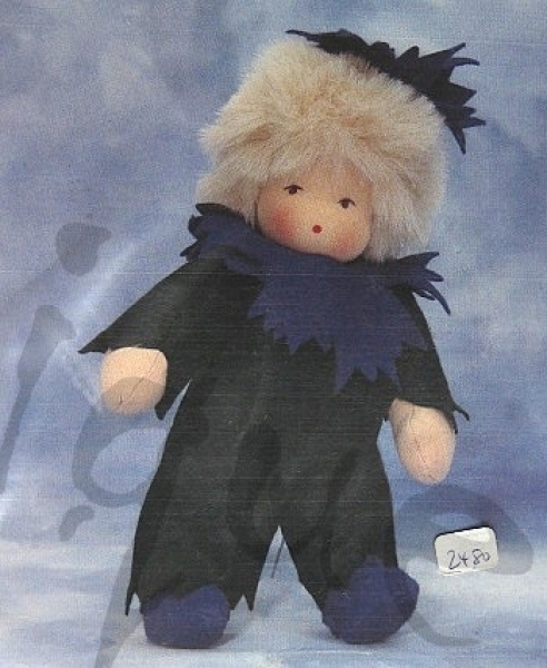 Bastelpackung Kuschelpuppe Kornblume