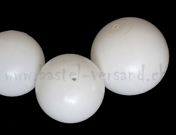 Kunststoff Kugel weiss 6cm