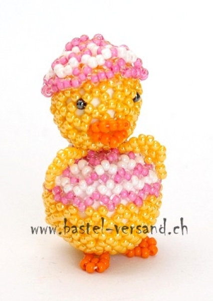 Küken mit rosa Pulli