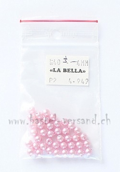 Wachsperle 4mm flieder