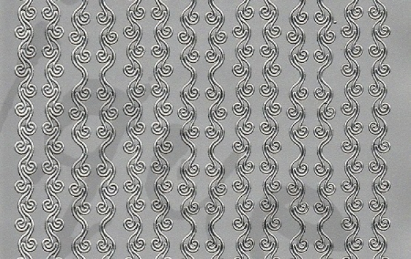 Sticker Linien (1023) silber