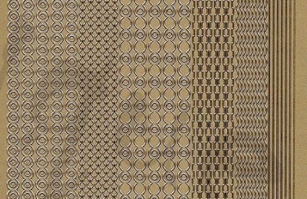 Sticker Linien (1167) gold