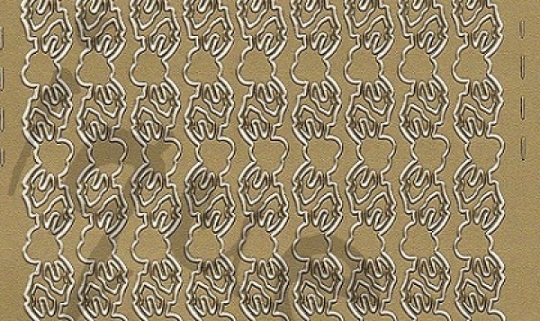 Sticker Linien (528) gold