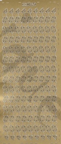 Sticker Linien (528) gold