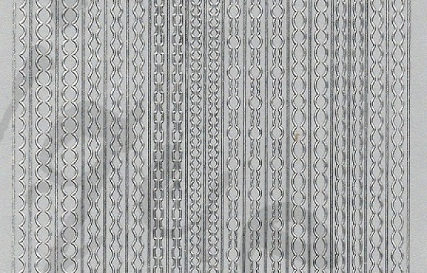 Sticker Linien (1001) silber
