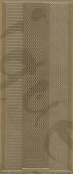 Sticker Linien (1016) gold