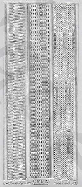 Sticker Linien (1016) silber