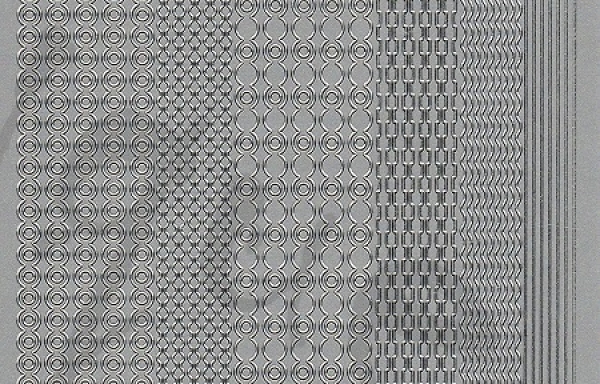 Sticker Linien (1167) silber