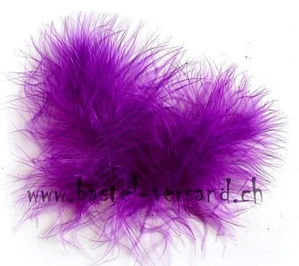 Marabufedern violett