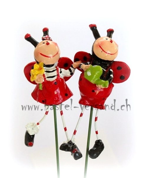 Marienkäfer 7cm (2Stk.)