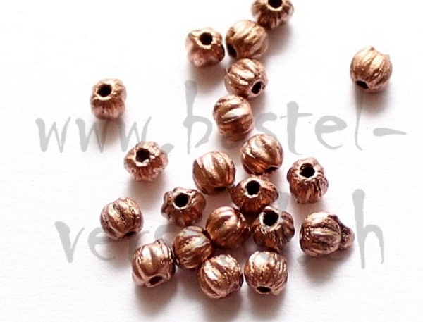 Melons 3mm metallic bronze copper