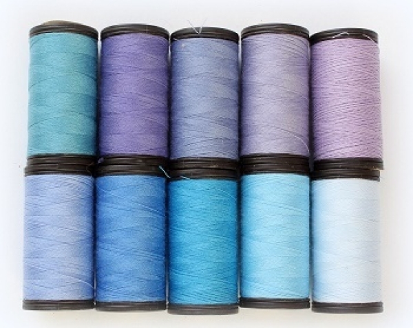 Nähfaden Coats Sortiment blau 1