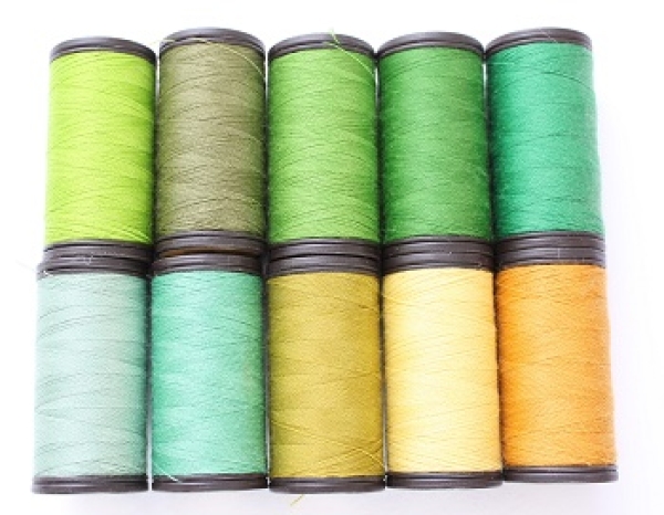 Nähfaden Coats Sortiment grün 1