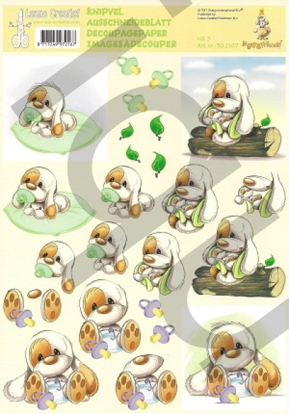 3D Schnittbogen Mylo und Friends 5