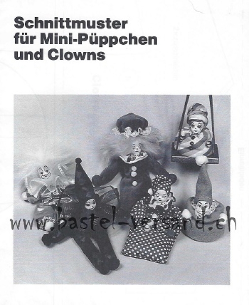 Schnittmuster für Mini-Püppchen