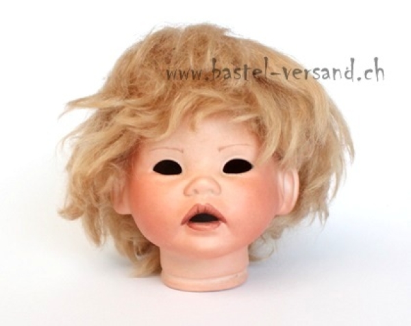 Puppenperücke 29 / 31cm blond