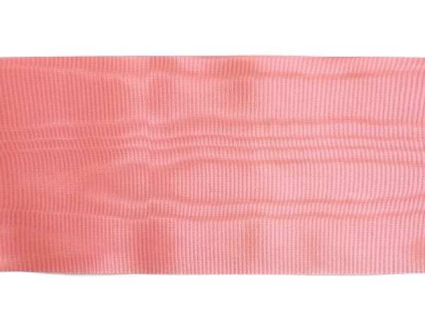 Moireband 75mm altrosa