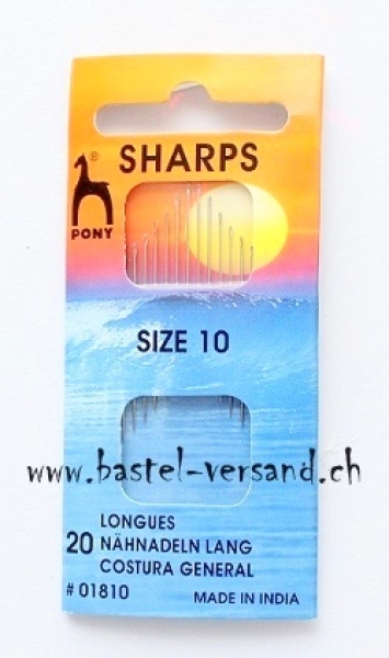 Nadeln Nr. 10 Pony