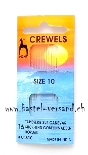 Nadeln Nr. 10 Pony