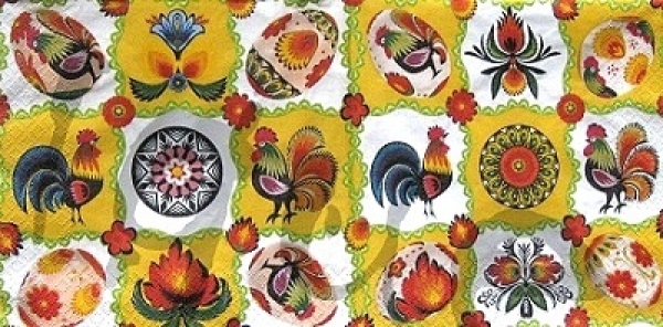 Serviette ostermotive (2Stk.)