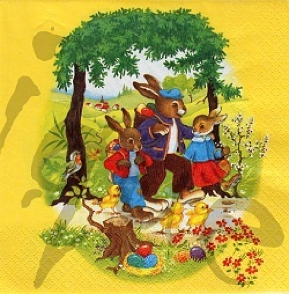 Serviette ostermorgen