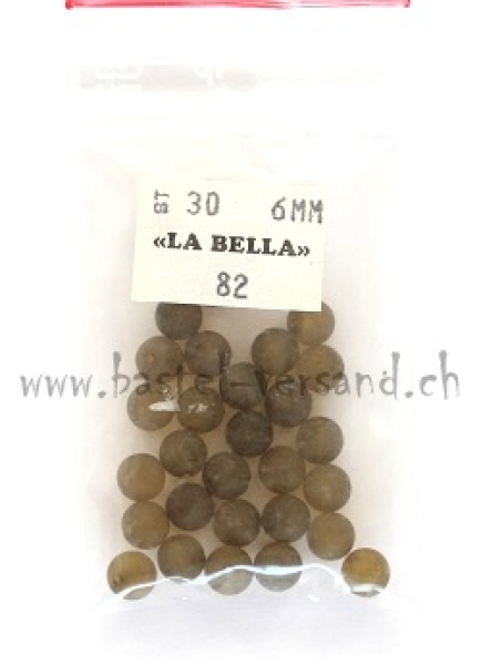 Eisperle 6mm oliv