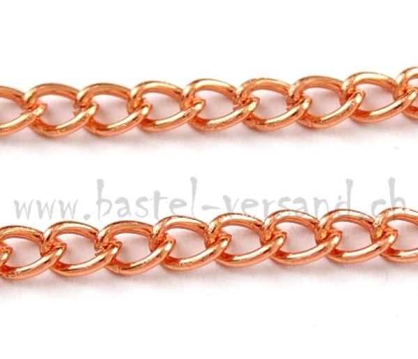 Panzerkette 4mm kupferfarbig