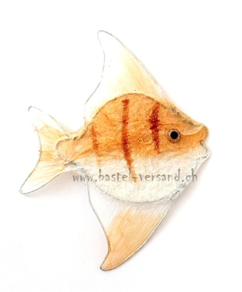 Papier Fisch orange