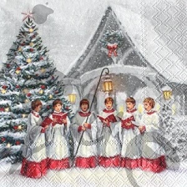 Serviette singing choir (2Stk.)
