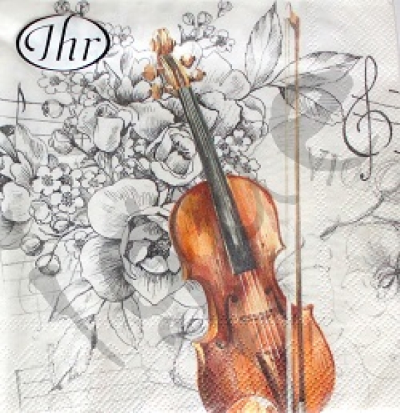 Serviette bella musica