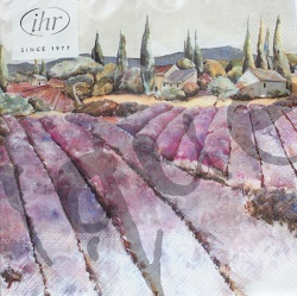 Serviette campo di lavanda