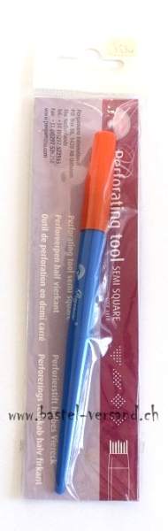 Perforierstift halbes viereck