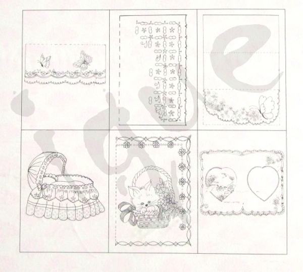 Pergamano Vorlagen (A-2)