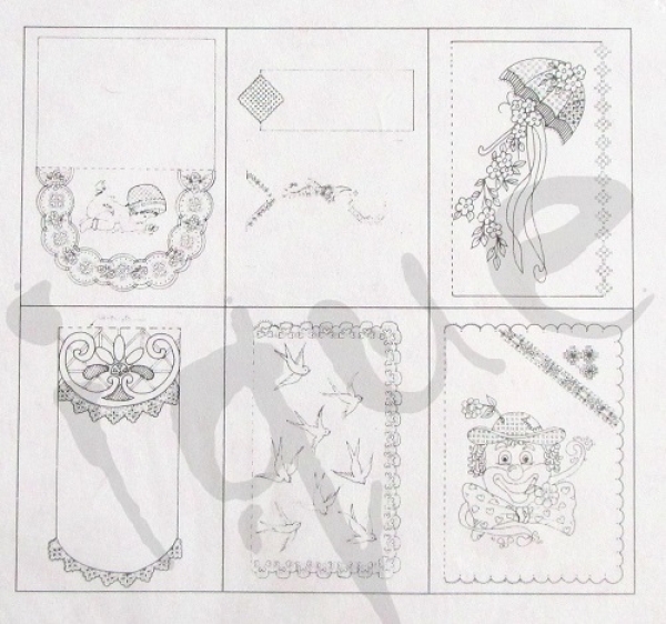 Pergamano Vorlagen (B-2)