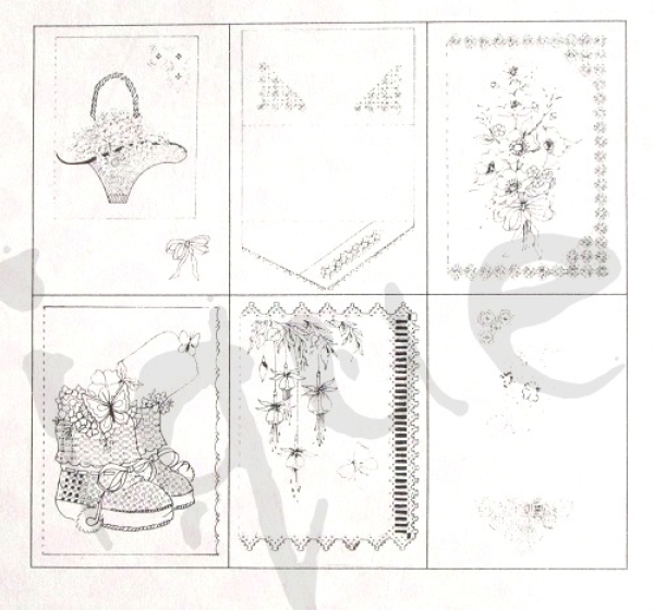 Pergamano Vorlagen (B-4)