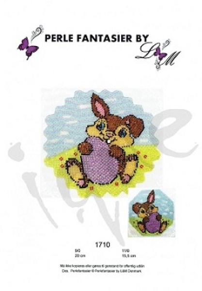 Perlefantasier 1710 Häslidecke ca. 20cm