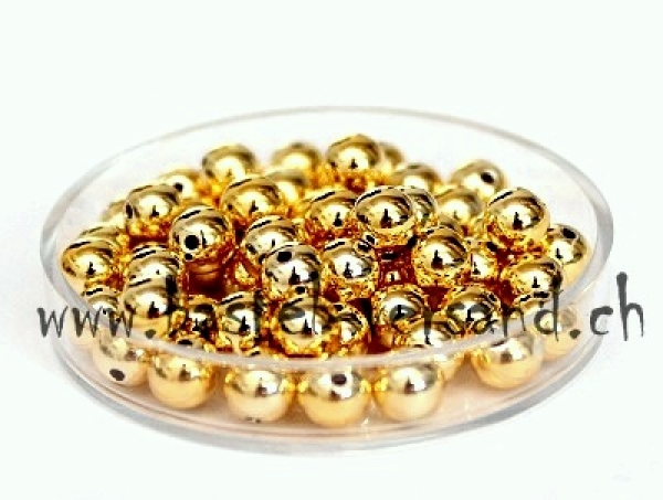 Wachsperle 3mm gold