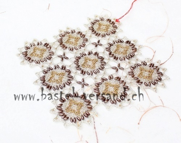 Perlendeckeli 16 x 16cm Quadrat