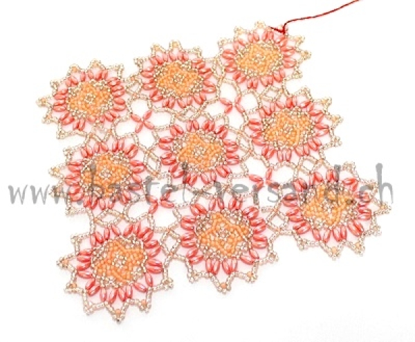 Perlendeckeli 16 x 16cm Quadrat