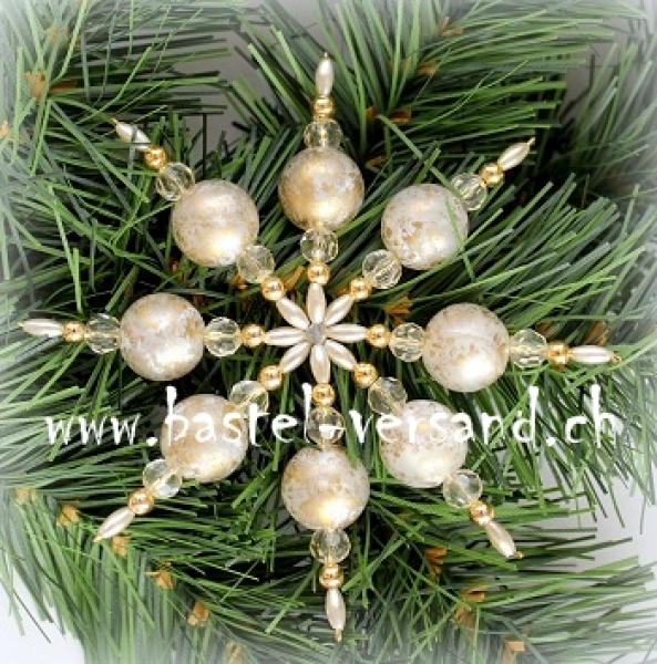 Perlenstern "Eiskristall"