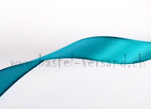 Dekoband Satin 4cm petrol