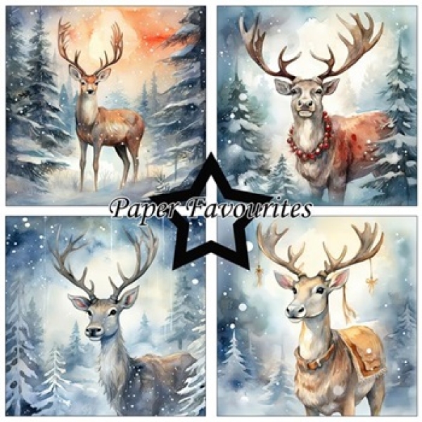 Paper Favourites Christmas Stag