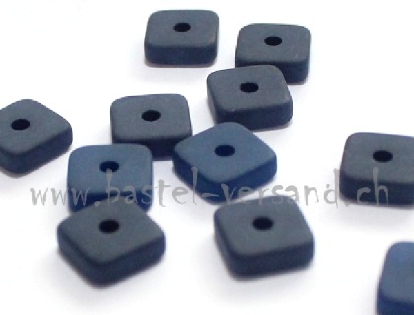 Polaris Scheibe 8 x 8mm matt montanablau