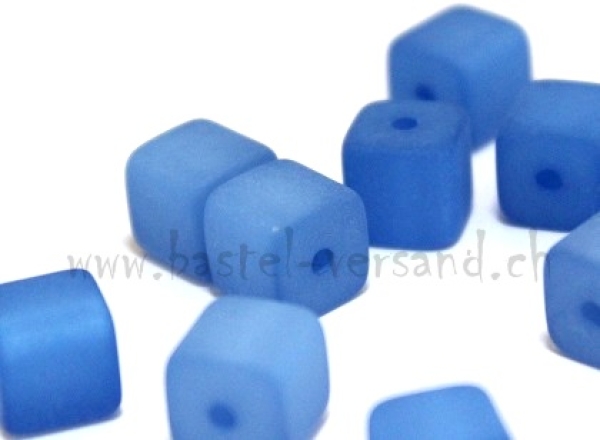 Polaris Würfel 8 x 8mm matt königsblau