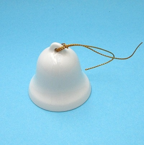 Porzellan Glocke 3cm